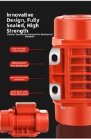 MVE Industrielle Dreiphasen-Wechselstrom-Bürstenlose Vibrationsmotoren IP65 für Rütteltische, Fördersysteme, Silos und Siebe