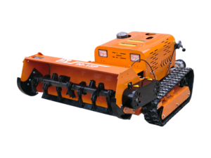 Tondeuse <span class=keywords><strong>à</strong></span> <span class=keywords><strong>gazon</strong></span> robotisée télécommandée tout-terrain pour jardin, avec lames de meuleuse <span class=keywords><strong>à</strong></span> bois et lame de marteau personnalisées - Product Image 5