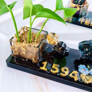 Moule de Base DM731 en Résine Époxy DIY pour Plaque de <span class=keywords><strong>Stationnement</strong></span> Temporaire, Support de Téléphone et Ornements Décoratifs de Voiture - Product Image 4