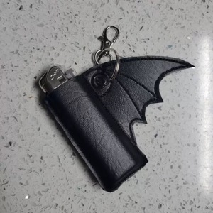 Estuche Creativo para Encendedor con Forma de Murciélago, Funda Protectora de Cuero PU para Encendedor, Llavero, Bolsa para Encendedor - Product Image 5