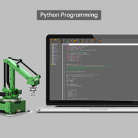 Hiwonder MaxArm Python Programación Extensión de riel deslizante Robot Soporte AI Vision y Sensores Expansión Kits robóticos