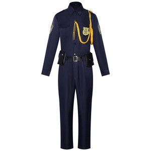 Disfraz de Cosplay de Anime Fox Nick, Camisa y Pantalones Hawaianos, Traje de Policía de Dibujos Animados, Atuendo para Fiesta de Halloween, Ropa de Juego de Rol - Product Image 4