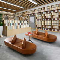 Canapé modulable ovale classique italien en velours blanc, confortable et moelleux, idéal pour les mariages, les halls d'hôtels et les restaurants