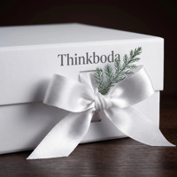 Boîte cadeau en carton pliable magnétique de luxe, personnalisable avec logo, recyclable, avec ruban en papier rose rouge UV, éponge, bougie, style écologique