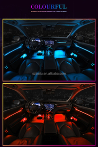 Lumière d'ambiance pour Toyota Camry 8ème XV70 2018-2023 Éclairage d'<span class=keywords><strong>ambilight</strong></span> intérieur Lampe d'ambiance décorative 256 Couleur - Product Image 5