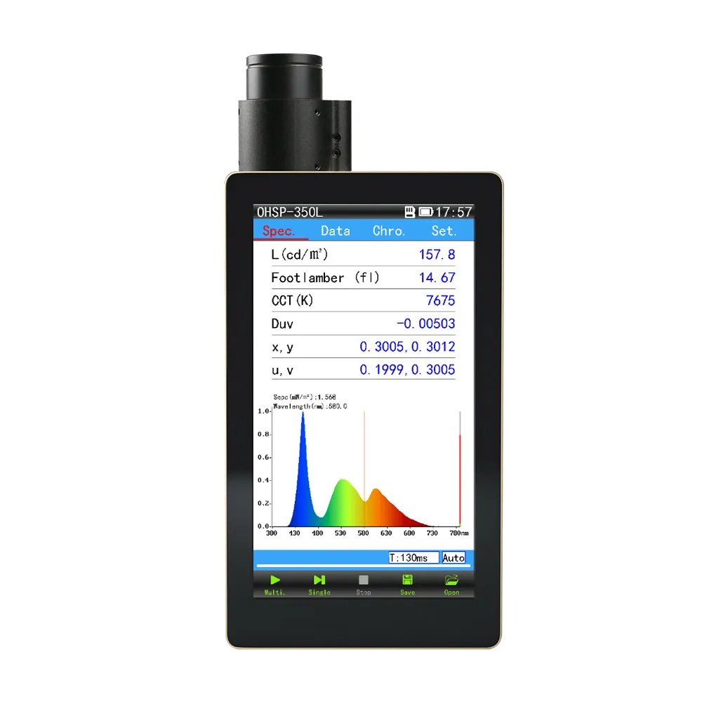 OHSP350L spectromètre portatif léger analyseur de spectre
