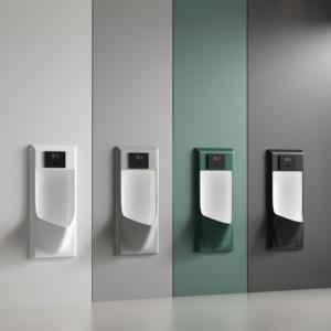 Modern Tarz Yer Tipi Klozet Yüksek Kaliteli Sıhhi Tesisat Seramik Oluklu Pisuar Otel Dikdörtgen Şekilli Gizli Tip ZOGII 5 Yıl Garantili - Product Image 5