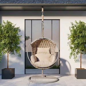 Fauteuil suspendu en forme d'œuf pour jardin extérieur, salon, hôtel, buanderie, cour, villa, usage polyvalent - Product Image 5