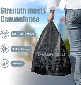 Bolsas de plástico Huamaohengchun para compras, reutilizables y desechables para restaurantes, tiendas de conveniencia, alimentos y supermercados - Product Image 6