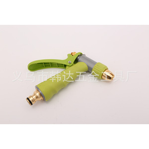 Pistola de Alta Presión HD con Cabezal de Cobre y Flujo Ajustable, Mango de Aluminio para Lavado de Autos y Uso Doméstico - Product Image 4