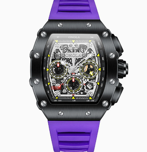 Reloj de Cuarzo para Hombre ONOLA 6826, Cronógrafo de Moda, Acero Inoxidable, Resistente al Agua, Luminoso, Deportivo, Casual, Estilo Lujoso - Product Image 3