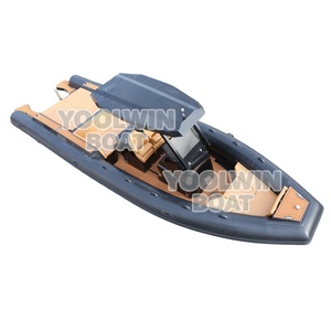 960 Luxe Recreatiejacht Diep-V Gestapeld Aluminium Romp Starre Romp en Opblaasbare Boot (RIB's) voor Toerisme/Waterskiën - Product Image 3