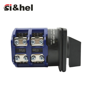 Si&amp;hel LW26 LW28 160A Changeover <strong>Switch</strong> 2P Rotary CAM <strong>Switch</strong> 1-0-2 2 Phase IP20 690V TUV CE for Certified - Product Image 5