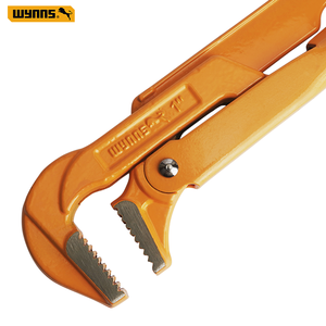 1 "đến 4" 90 độ cong mũi Ống Cờ Lê Cao carton thép thả giả mạo cảm ứng dập tắt hàm công cụ tay cong mũi Ống cờ lê - Product Image 4