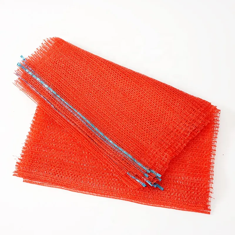Tùy Biến Khoai Tây Hành Tây Bao Tricot Vải Đay Tay Nhỏ Túi Lưới Với Vẽ Chuỗi