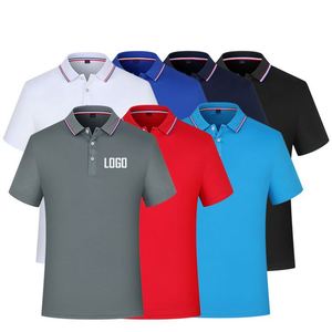 เสื้อโปโลผ้าไหมผสมฝ้ายสำหรับผู้ชาย เสื้อโปโลสำหรับตีกอล์ฟ สั่งทำได้ พิมพ์ลายเต็มตัว ขายส่ง ระบายอากาศได้ดี รับประกันคุณภาพ เสื้อโปโลชาย - Product Image 3