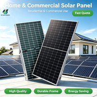 Aangepaste zonnepanelen van hoge kwaliteit voor thuisgebruik, eenvoudige installatie op het dak, voordelige prijzen, 570W, 580W, 590W, 600W, 610W, slimme energiebeheer.