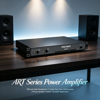 Amplificateur de puissance de classe D série ART, amplificateur audio stable pour un fonctionnement prolongé, adapté aux concerts en plein air et aux clubs intérieurs