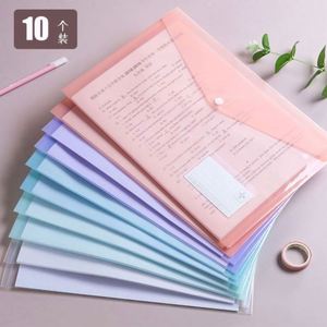 Sobre de Plástico Transparente Tamaño Carta A4, Suministros de Oficina, Ecológico, Impresión Personalizada, Carpeta para Documentos - Product Image 4