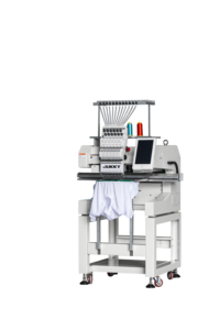 เครื่องปักคอมพิวเตอร์อัตโนมัติสำหรับงานปักหมวกและงานปักแบบเรียบ สำหรับใช้ในบ้าน รุ่นใหม่ 12/15 เข็ม 1 หัว พร้อมระบบเกียร์มอเตอร์แบบหัวเดียว - Product Image 2