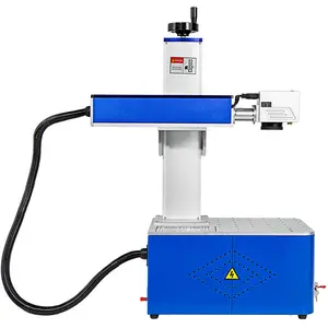 NEW hot sale 20W fiber laser engraving machine for airpods/dog tag/pencil/ball fiber laser marking machine