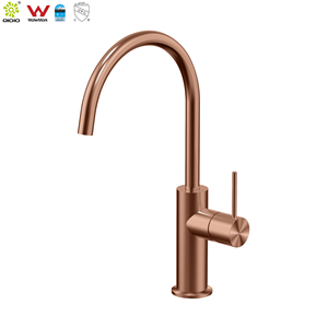 Robinet <span class=keywords><strong>de</strong></span> cuisine en acier inoxydable 316L à <span class=keywords><strong>col</strong></span> <span class=keywords><strong>de</strong></span> <span class=keywords><strong>cygne</strong></span> Mélangeur d'évier <span class=keywords><strong>de</strong></span> qualité commerciale certifié WATERMARK & WELS - Product Image 3
