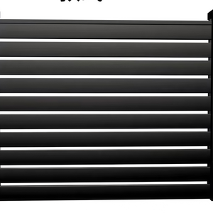 Toptan köy çiftlik <span class=keywords><strong>Metal</strong></span> alüminyum çıta çit paneller 3D modelleme özelleştirilebilir boyutlar dayanıklı toz kaplı açık - Product Image 6