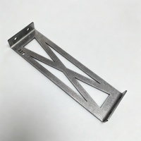 Pièces métalliques de support brossées, fabriquées directement en usine : estampage de précision, découpe laser, soudage, pliage