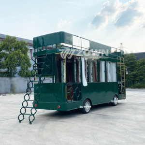 Bus touristique électrique de luxe au design rétro avec sièges confortables – Voiture électrique de tourisme - Product Image 4