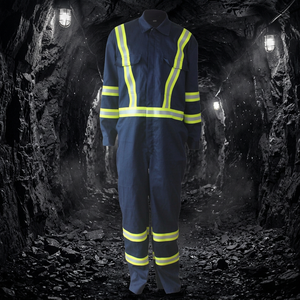Combinaison de travail personnalisée <span class=keywords><strong>ARC2</strong></span> en aramide intrinsèque ignifuge, réfléchissante, imperméable, grande taille - Product Image 1