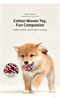 Duurzaam piepend schattig cartoon-thermoplastisch rubberen kauwspeeltje voor hondentraining, puppy's kauwen en tandjes krijgen
