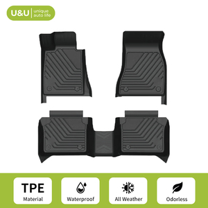Forros de Protección para Camionetas SUV, Resistentes al Agua y al Desgaste, Ajuste Personalizado, Ranura Profunda, Protectores de Piso Interior de TPE - Product Image 1
