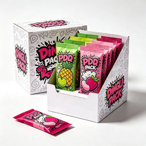 Wholesale Custom Food Snack Pouch Bags with Display <b>Boxes</b> Printed Stand Up Packaging Set for Candy <b>Cookies</b> Chips and Retail - Product Image 4
