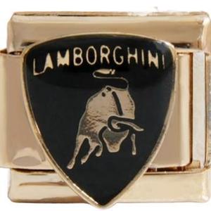 Modular Stainless Steel Car Logo Bracelet Gold Color Retaining Elastic Unisex Jewelry Gift - Product Image 2