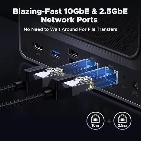 UGREEN DXP4800 Plus 4ベイNAS（2×8TB HDD付） 10GbE 4-Bay NAS for Content Creators – UGREEN NAS US