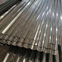 Langspannige 6 Meter Zink-Dachbleche Gewellte Verzinkte Metalldachplatten