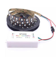 Contrôleur LED intelligent sans fil Helan SP105E Ws2812b adressable 2048 pixels, contrôlé par application, compatible SK6812 Ws2815 Ws2813 APA102, pour intérieur