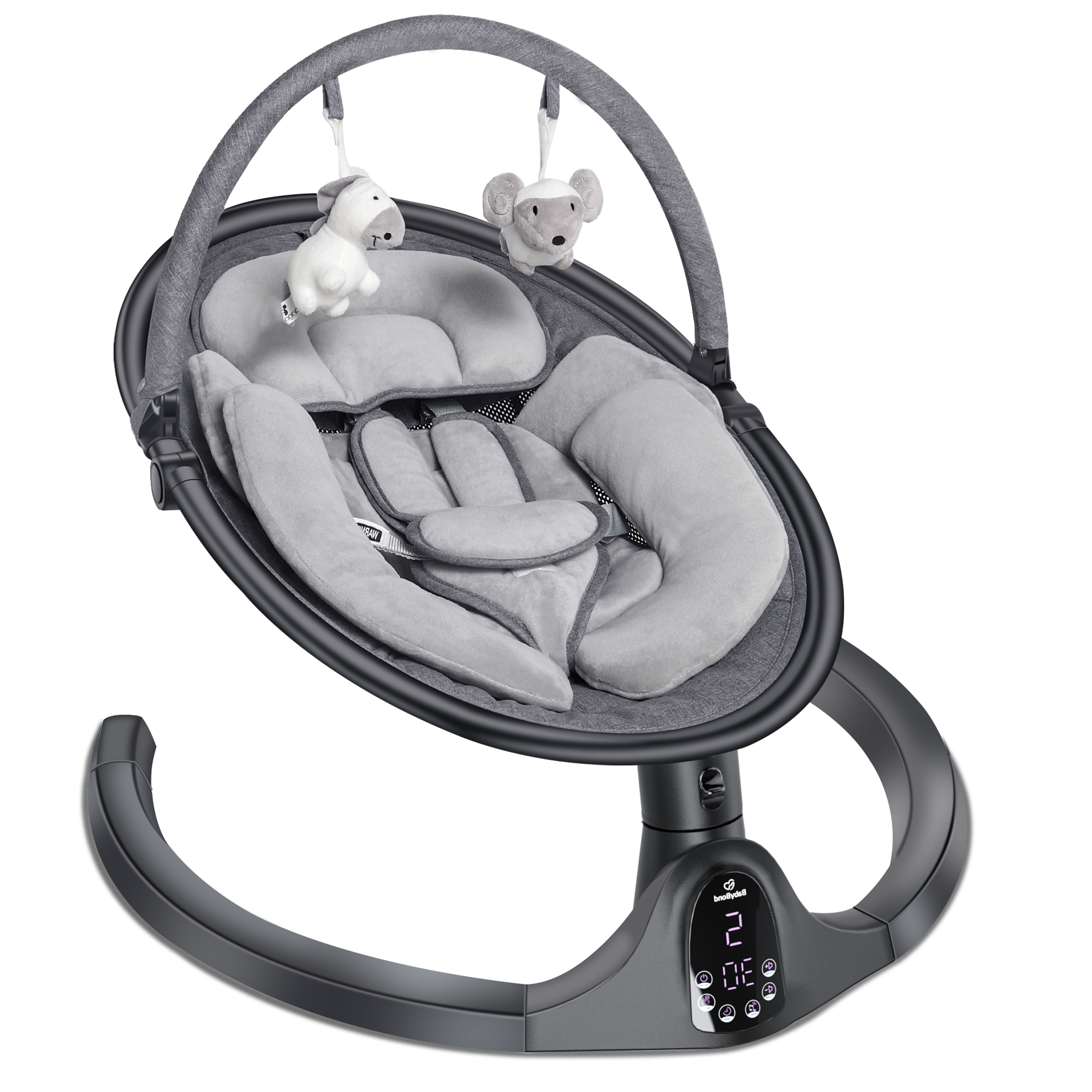 hot sale Manufacturers of luxury baby swings for infant  electric baby rocking chair Foldable baby sleeping chair with music