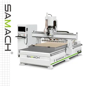 SAMACH Automatic Tool Change Spindle CNC Router Wood Carving Machine Woodworking CNC Router