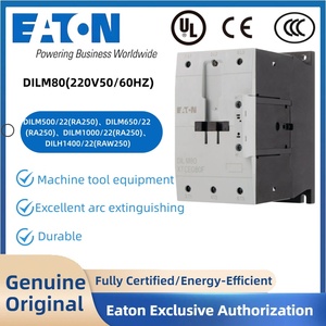 EATON Moeller <span class=keywords><strong>DILM80</strong></span> (220V50/60HZ)  Excelentes Arrancadores y Contactores de Motor con Extinción de Arco para Equipos de Máquinas Herramienta - Product Image 1