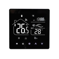 DUOYE Smart Doodle Zigbee WiFi Central Intégré pour Climatisation, Interrupteur de Ventilo-Convecteur, Thermostat à Distance