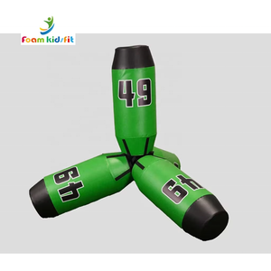 ZONWINXIN fabbrica fornisce attrezzature da Rugby personalizzate da calcio Pop up Tackle manichini 49 "riccio placcatore 4 vie - Product Image 1