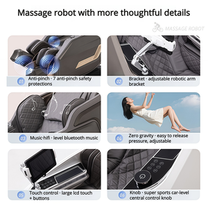 เก้าอี้นวดไฟฟ้า ONAYA 2026 แบบสองแกน 4D <span class=keywords><strong>ไทย</strong></span>ยืด นวดชิอัตสึ ปรับเอนนอนไร้น้ำหนัก นวดทั่วร่างกาย พร้อมนวดขาแยกส่วน - Product Image 2