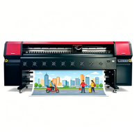 Impresora de Sublimación Longfuture de 3200 mm con Cabezal de Impresión 4H, Tinta Solvente, Semiautomática para Pancartas/Papel, 480 dpi, Nueva