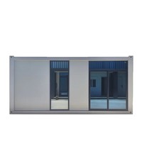 Maisons préfabriquées intégrées mobiles et décorées, modèle 3*6*2.8, 5+, pour conteneurs maritimes, Jiangsu Zhejiang Shanghai