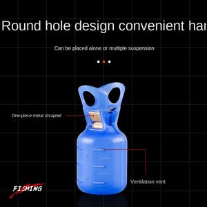 Housse de protection multi-couleurs spéciale pour hameçons à crevettes et calamars, housse de rangement portable en forme de <span class=keywords><strong>parapluie</strong></span> pour hameçons de pêche en mer - Product Image 5