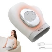 Masseur de Mains Intelligent Sans Fil en Forme de Gant 2026 avec Compression, Chauffage et Effet Lumière Rouge et Bleue pour Soulager la Raideur