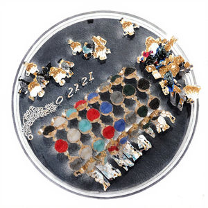 Pulsera Clásica de Cuentas Ajustable Unisex con Conectores Dobles para Aniversario - Product Image 3