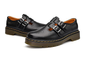New Breathable Retro Design Casual Elegant Thick-Soled Outdoor Leather <b>Shoes</b> <b>Height</b> <b>Increased</b> men's leather Dress <b>Shoes</b>&Oxfords - Product Image 4