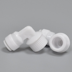 Conector para purificador de agua, rosca macho de 3/4 pulgadas a adaptador rápido tipo L de 2/4 pulgadas para máquinas de agua pura - Product Image 3